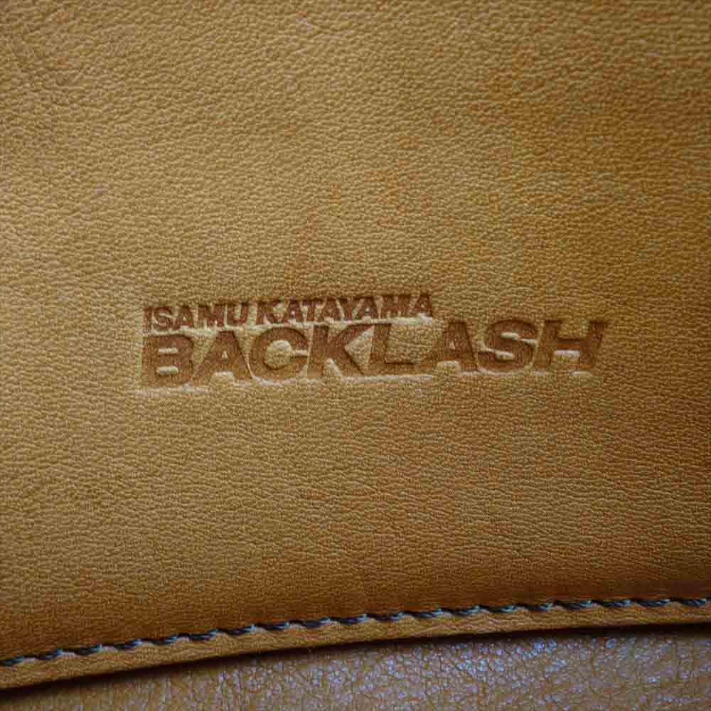 ISAMUKATAYAMA BACKLASH イサムカタヤマバックラッシュ G409-01 galcia LONG LEATHER WALLET BRASS MARIA ガルシア ブラスマリア レザー ウォレット ブラウン系【中古】