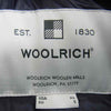 WOOLRICH ウールリッチ WOOU0383B BEAMS F 別注 ウール ARCTIC PARKA HI COLLAR アークティック パーカー ダウン コート ネイビー系 XS【新古品】【未使用】【中古】