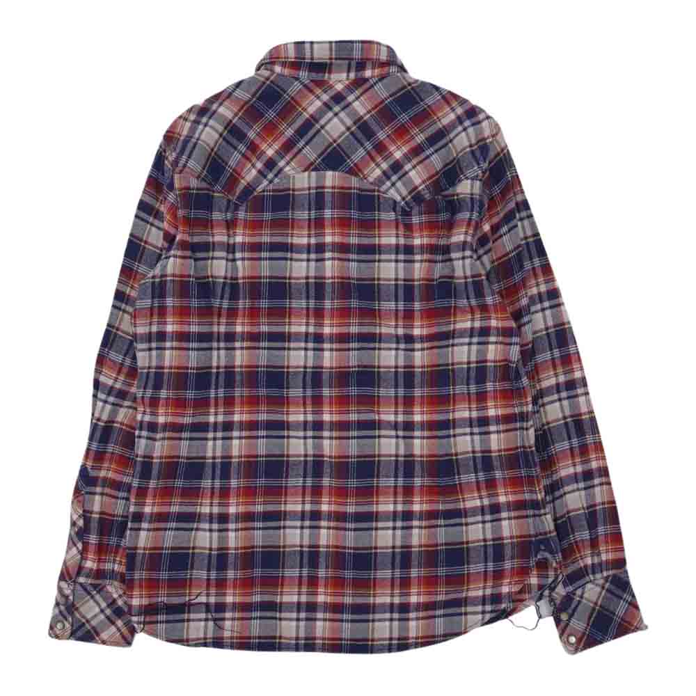 TMT ティーエムティー TSH-F1303 STANDARD CHECK SHIRT スタンダード チェックシャツ マルチカラー系【中古】