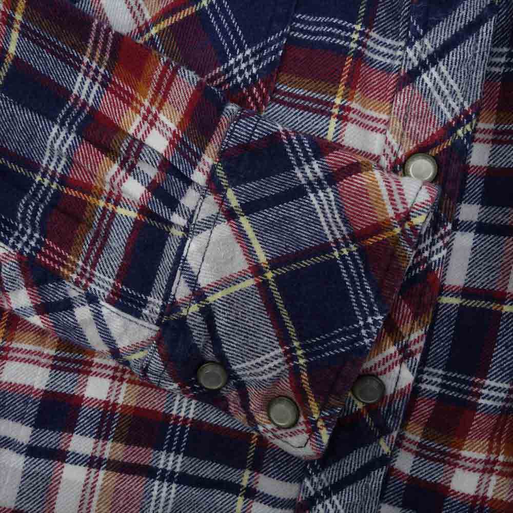 TMT ティーエムティー TSH-F1303 STANDARD CHECK SHIRT スタンダード チェックシャツ マルチカラー系【中古】