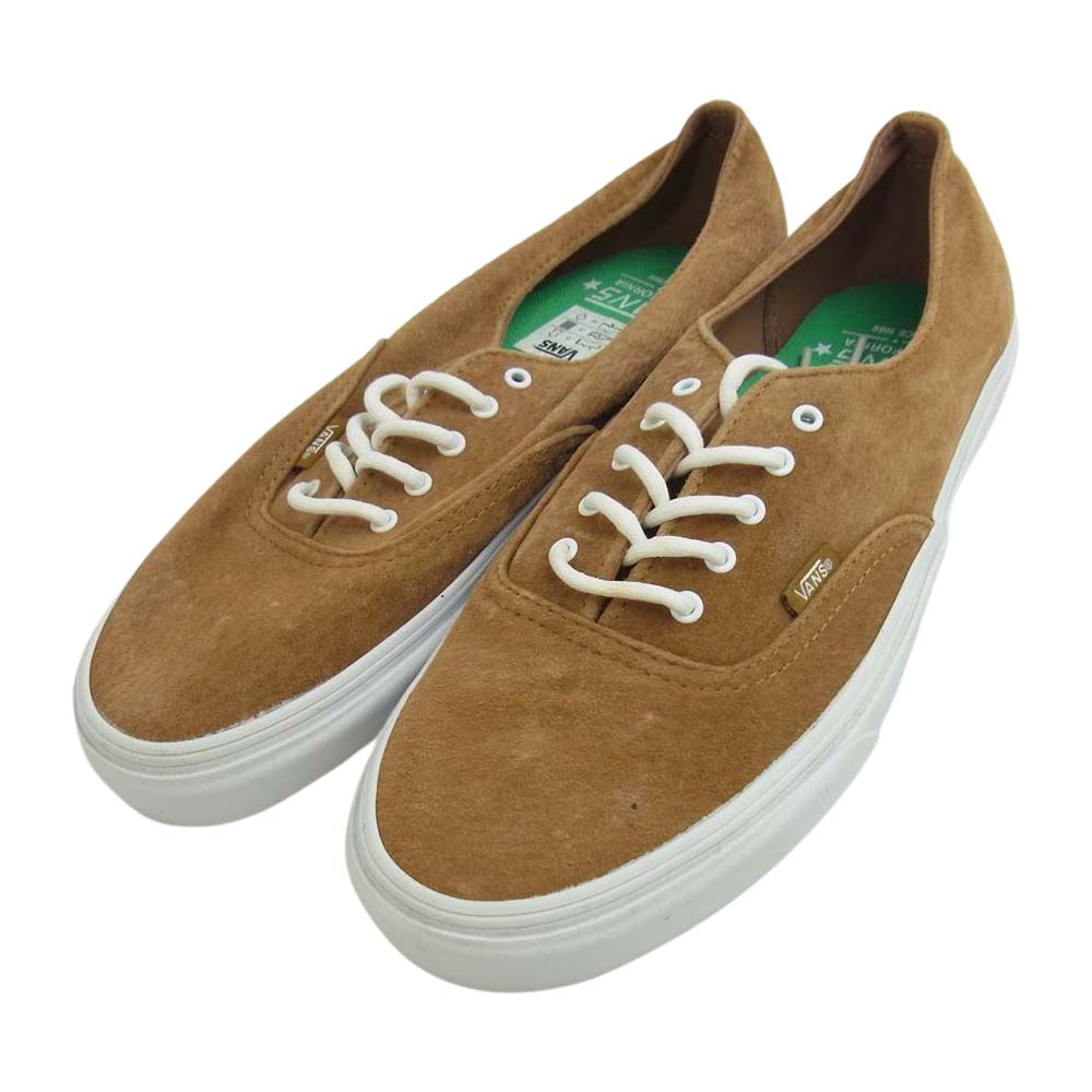 VANS バンズ カリフォルニアコレクション Authentic Decon CA オーセンティック スニーカー ブラウン系 28㎝【中古】