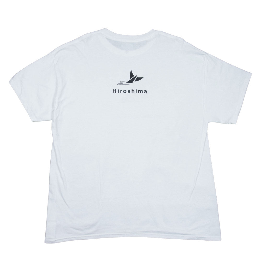 DESCENDANT ディセンダント 201NTDS-STM01HS SPY HOP SS HIROSHIMA EXCLUSIVE プリント Tシャツ ホワイト系 4【中古】