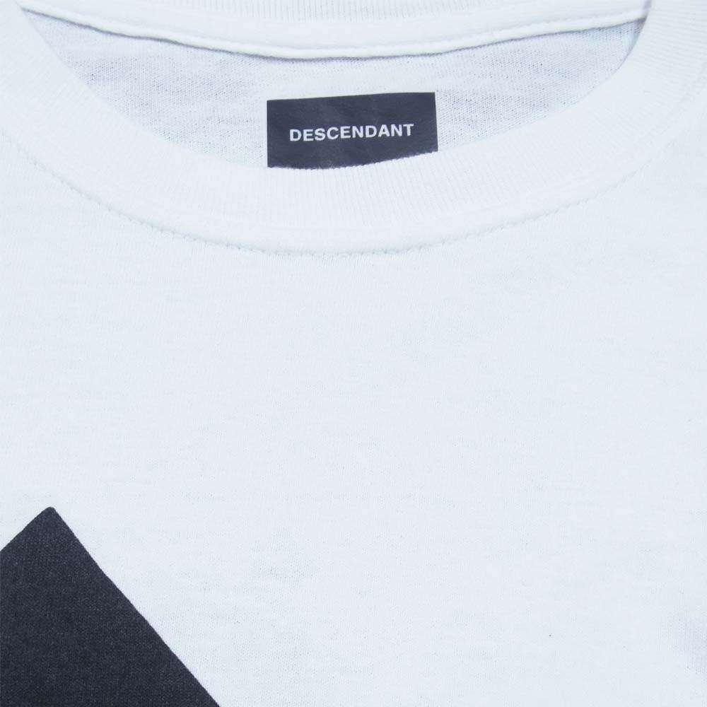 DESCENDANT ディセンダント 201NTDS-STM01HS SPY HOP SS HIROSHIMA EXCLUSIVE プリント Tシャツ ホワイト系 4【中古】