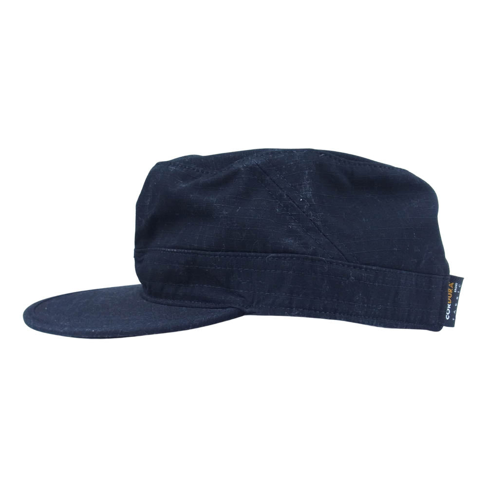 WTAPS ダブルタップス 202HCDT-HT13 CHE CAP NYCO RIPSTOP CODURA リップストップ コットン キャップ ブラック系 F【中古】