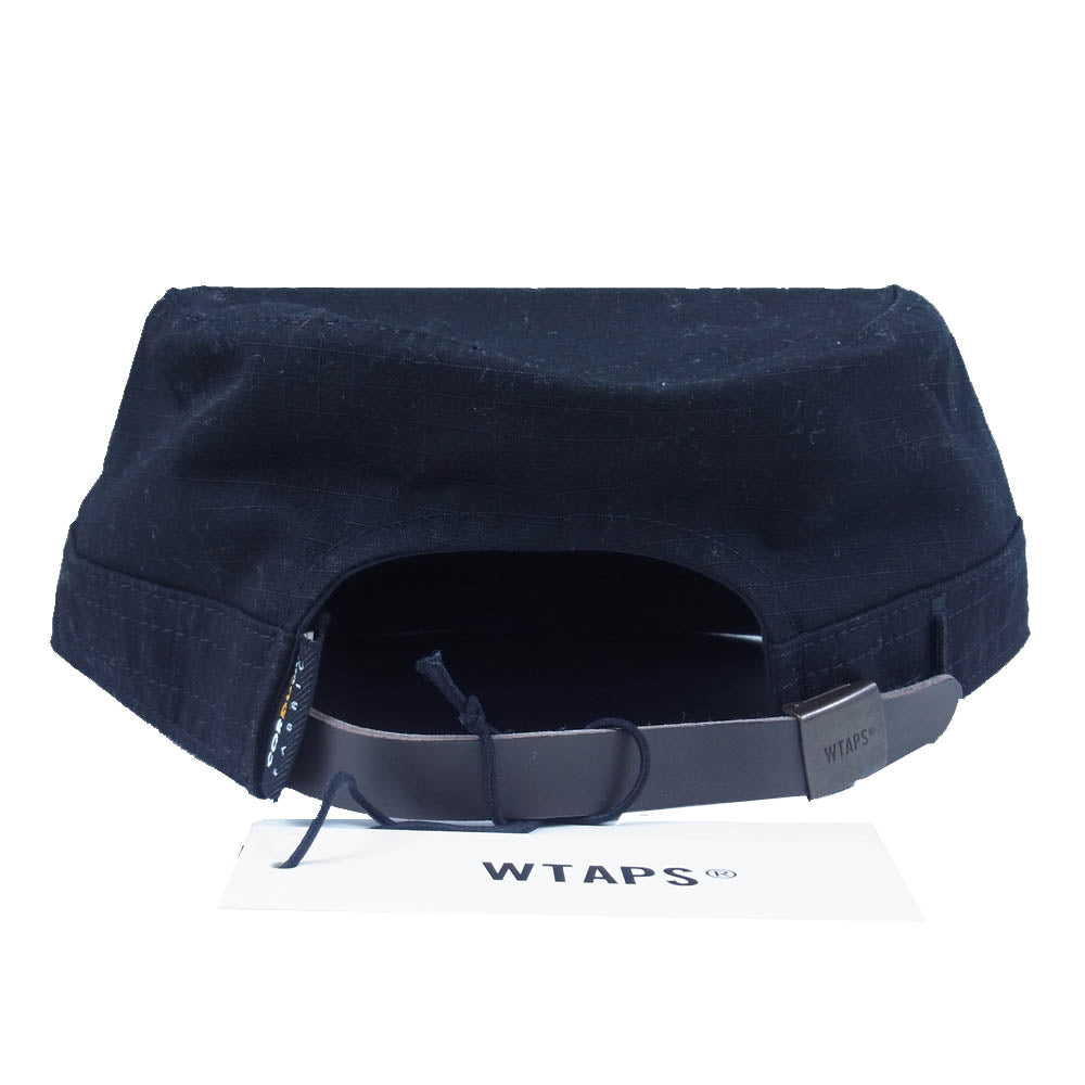 WTAPS ダブルタップス 202HCDT-HT13 CHE CAP NYCO RIPSTOP CODURA リップストップ コットン キャップ ブラック系 F【中古】