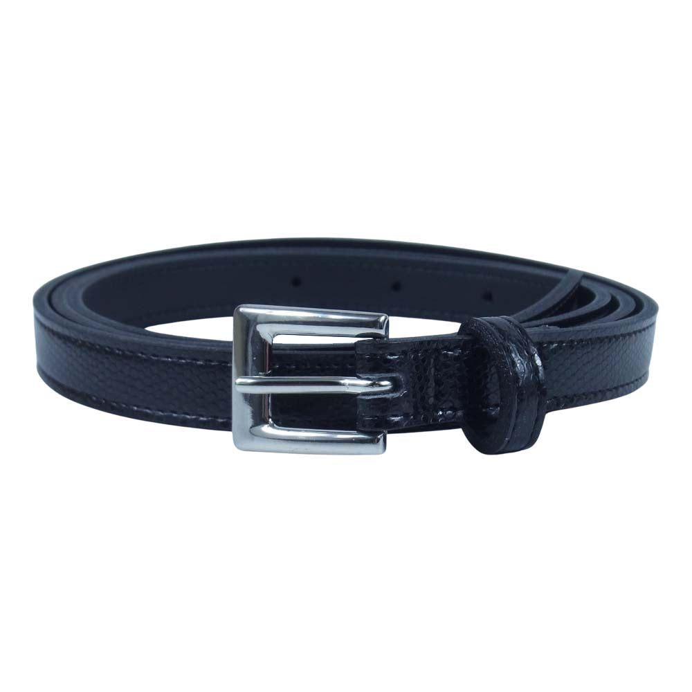 WTAPS ダブルタップス 211MYDT-AC01 T15 BELT PVC 細ベルト ブラック系 L【極上美品】【中古】