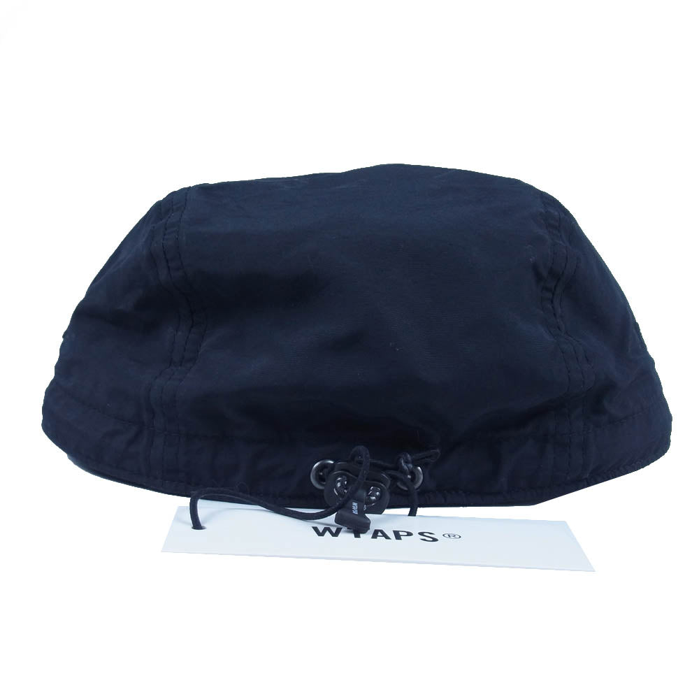 WTAPS ダブルタップス 201HCDT-HT10 T-7 02 CAP NYLON TUSSAH SUPPLEX ナイロン キャップ ブラック系 L【中古】