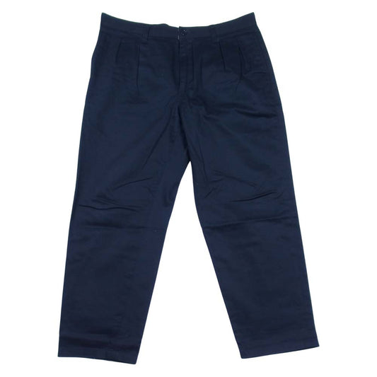 DESCENDANT ディセンダント 202TQDS-PTM01 DC-3 TUCK TROUSERS タック トラウザー ネイビー系 3【中古】