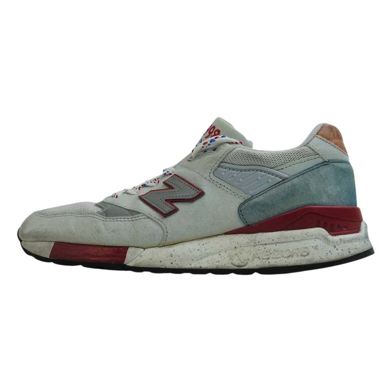 NEW BALANCE ニューバランス M998BT ローカット スニーカー GRAY 27cm【中古】