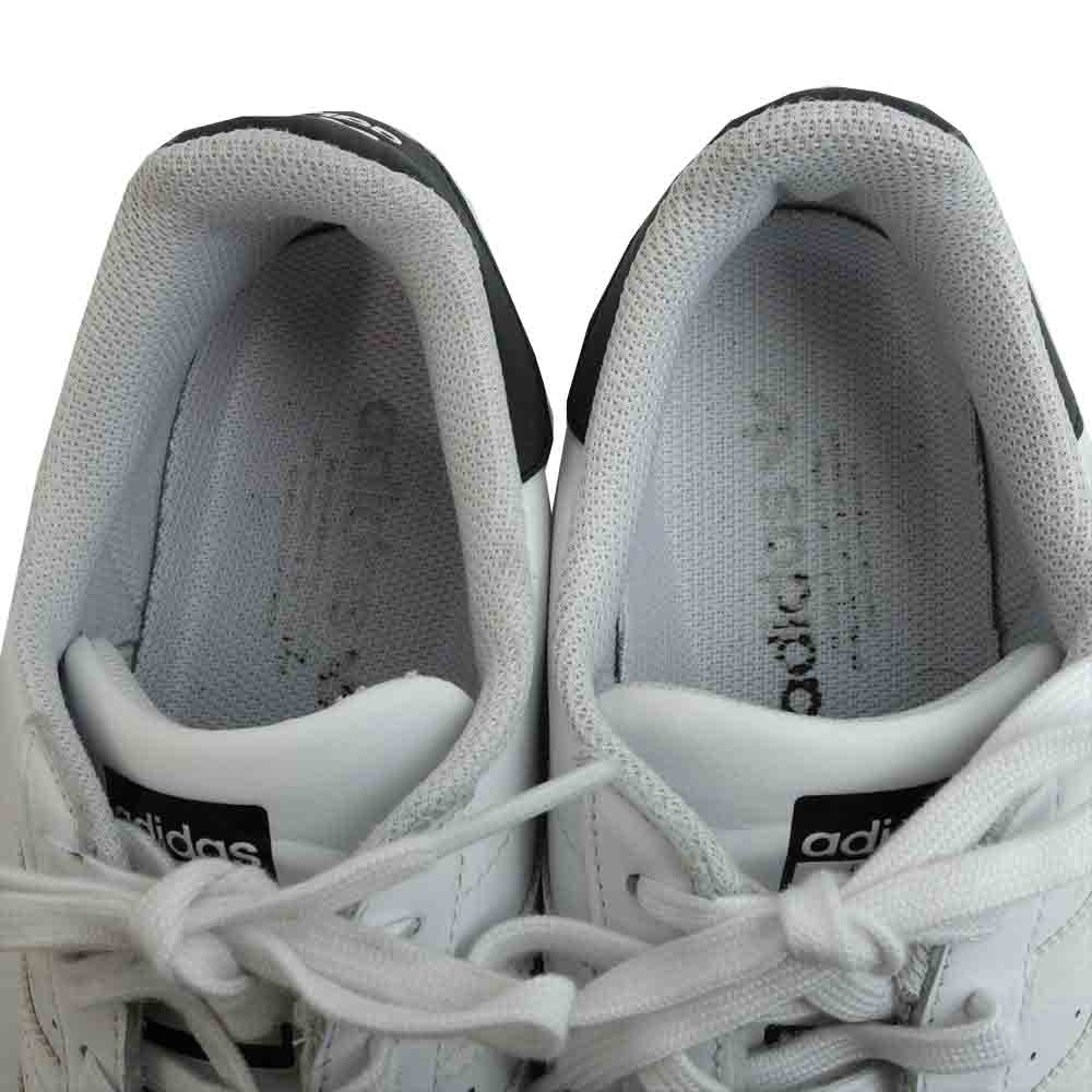 adidas アディダス FV2813 SUPERSTAR スーパースター サイドロゴ ローカット スニーカー ホワイト系 27.5cm【中古】