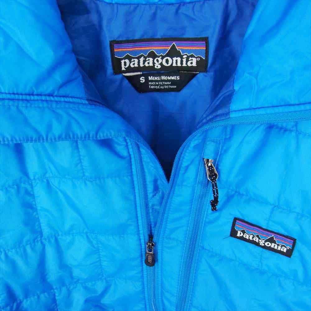patagonia パタゴニア 12AW 84020 Nano Puff Pullover ナノ パフ プルオーバー ジャケット ブルー系 S【中古】