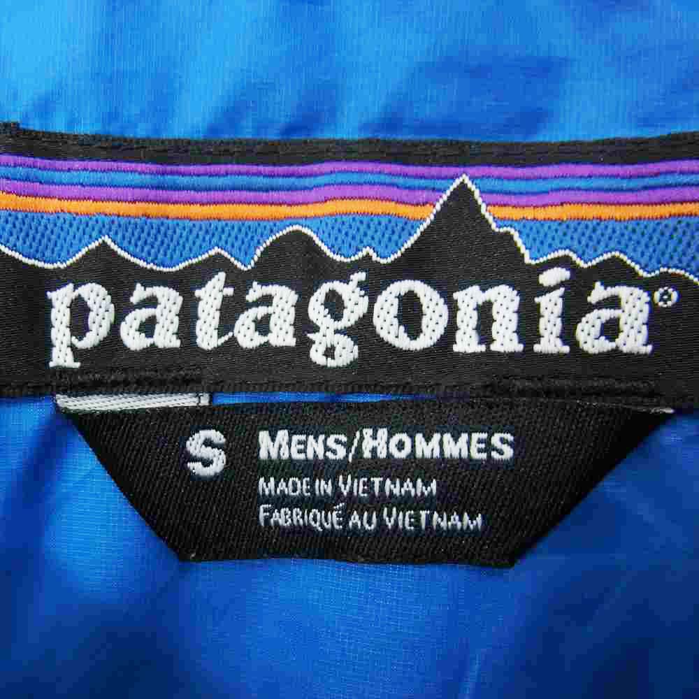 patagonia パタゴニア 12AW 84020 Nano Puff Pullover ナノ パフ プルオーバー ジャケット ブルー系 S【中古】