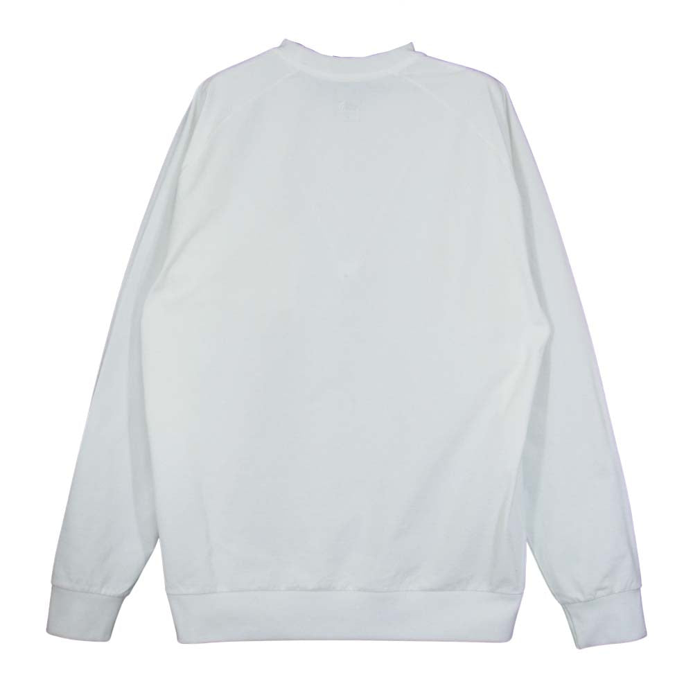 THE NORTH FACE ノースフェイス NT11967 L/S Airy Relax Tee ロングスリーブ 長袖 エアリーリラックス Tシャツ ホワイト系 M【中古】
