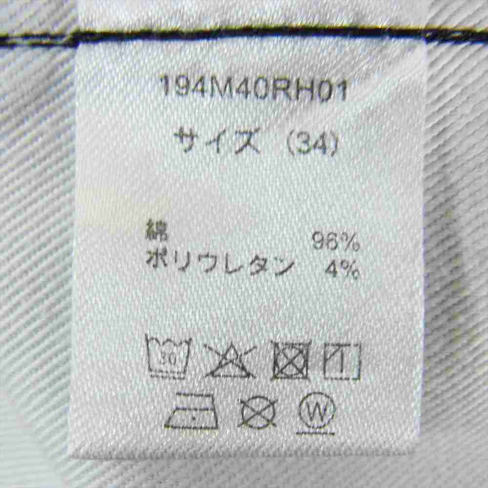 Ron Herman ロンハーマン × Dickies ディッキーズ チノ ワーク パンツ ブラック 白タグ ブラック系 34【中古】