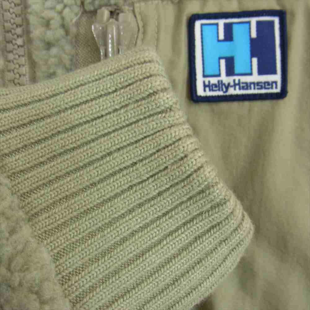 ヘリーハンセン HOE51254 FIBER PILE THERMO HOODIE ファイバー パイル サーモ フーディー フリース ジャケット カーキ系 WL【中古】