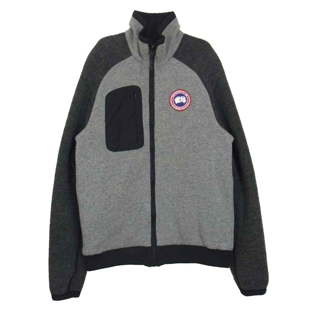 CANADA GOOSE カナダグース 6999M 国内正規品 グラフトン リバーシブル フリース ジャケット ブラック系 M【中古】