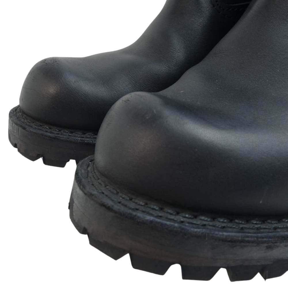 CHROME HEARTS クロムハーツ（原本有） × WESCO ウエスコ BOSS ボス ダガー エンジニア ブーツ ブラック系 9E【中古】