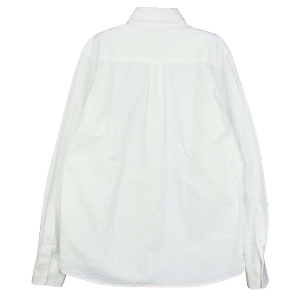 A BATHING APE アベイシングエイプ BD SHIRTS ボタンダウン シャツ  ホワイト系 S【中古】