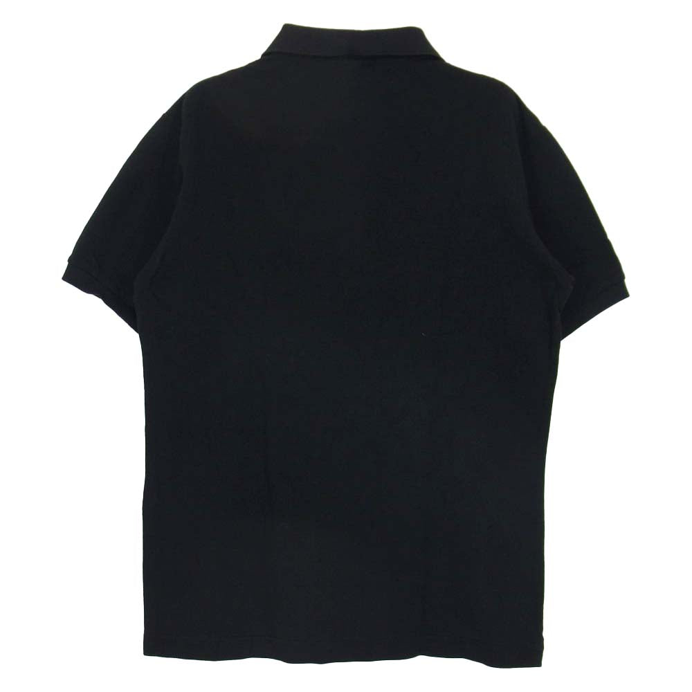 Scye サイ 鹿の子 ポロ シャツ 半袖 ブラック系 38【美品】【中古】