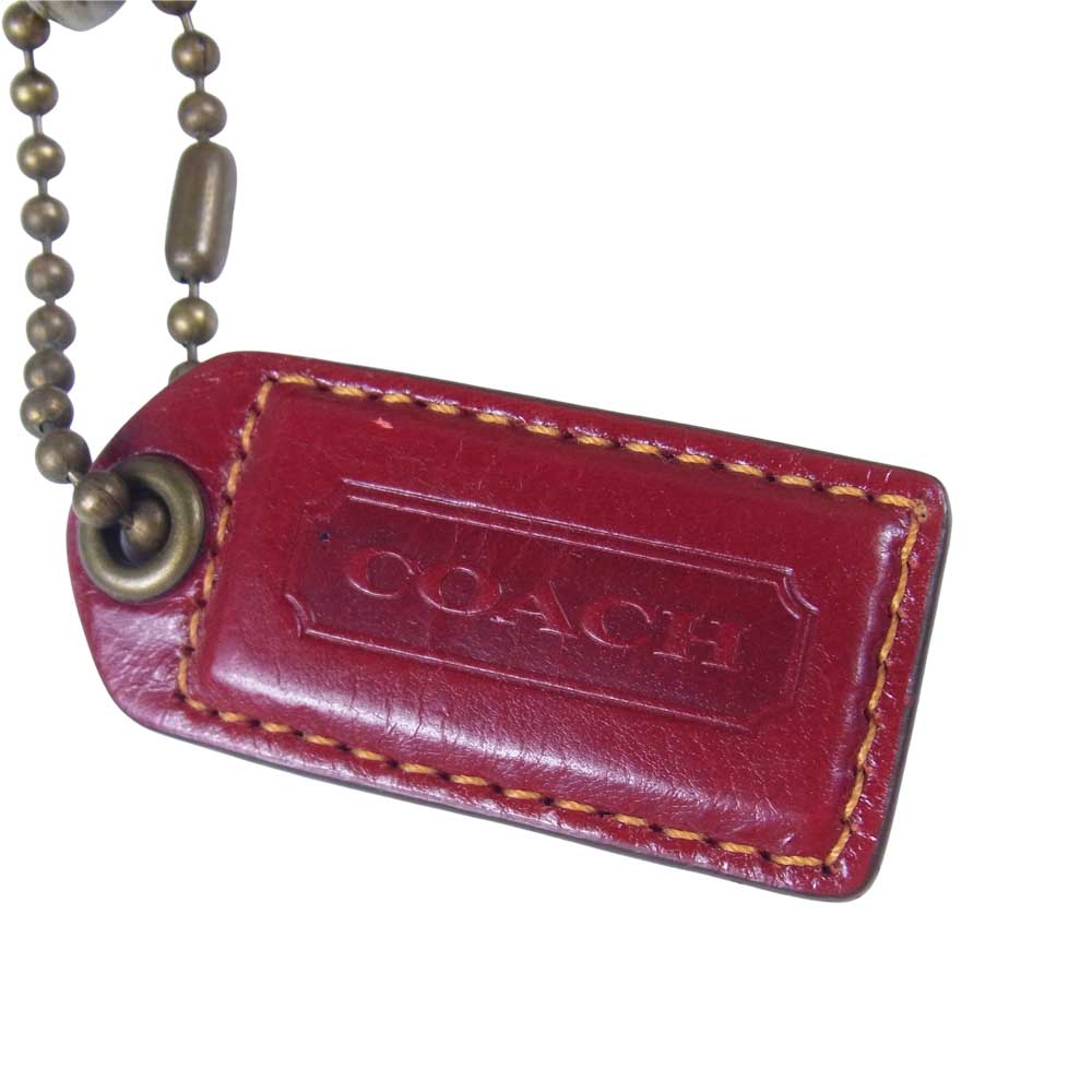COACH コーチ M05K-105 レガシー ホーボー レザー ショルダーバッグ レッド系【中古】