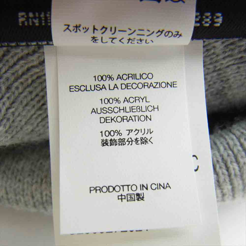 Supreme シュプリーム 20AW New Era Rhinestone Beanie ニューエラ ラインストーン ビーニー グレー系【中古】