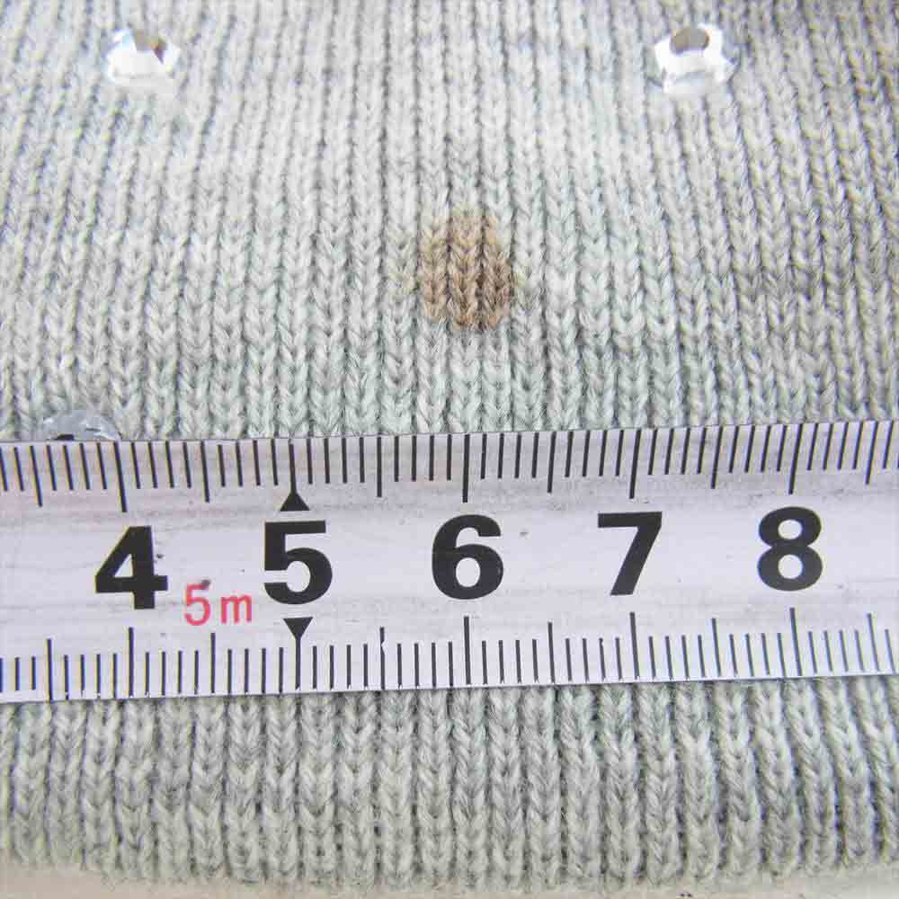 Supreme シュプリーム 20AW New Era Rhinestone Beanie ニューエラ ラインストーン ビーニー グレー系【中古】