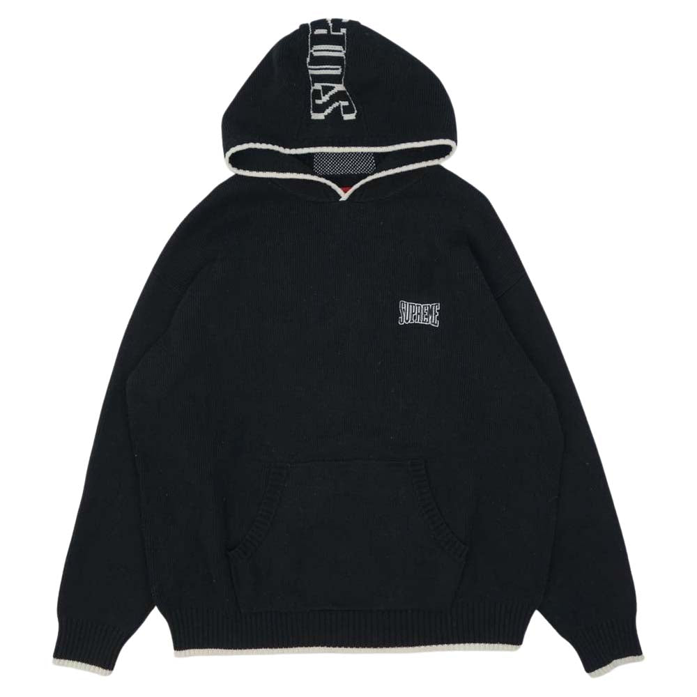 supreme 21AW 2-Tone Hooded Sweater XL