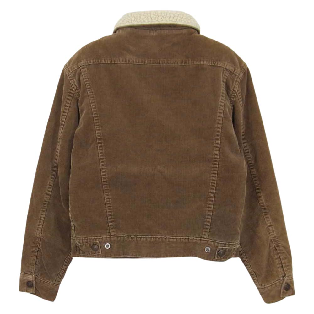 Denime ドゥニーム オリゾンティ コーデュロイ ボア ランチ ジャケット ブラウン系 36【中古】
