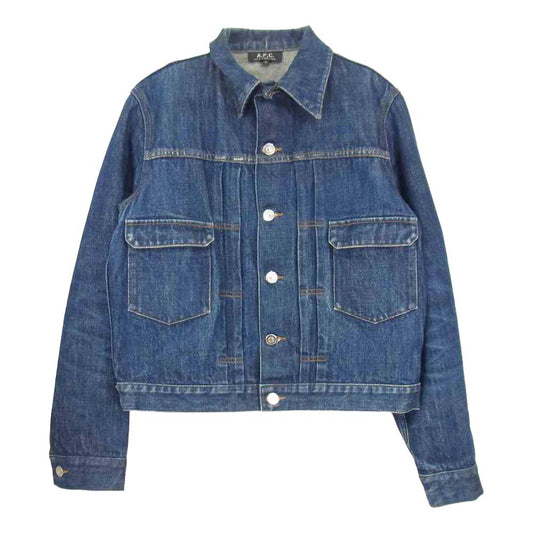 A.P.C. アーペーセー 2nd TYPE デニム ジャケット  インディゴブルー系 M【中古】