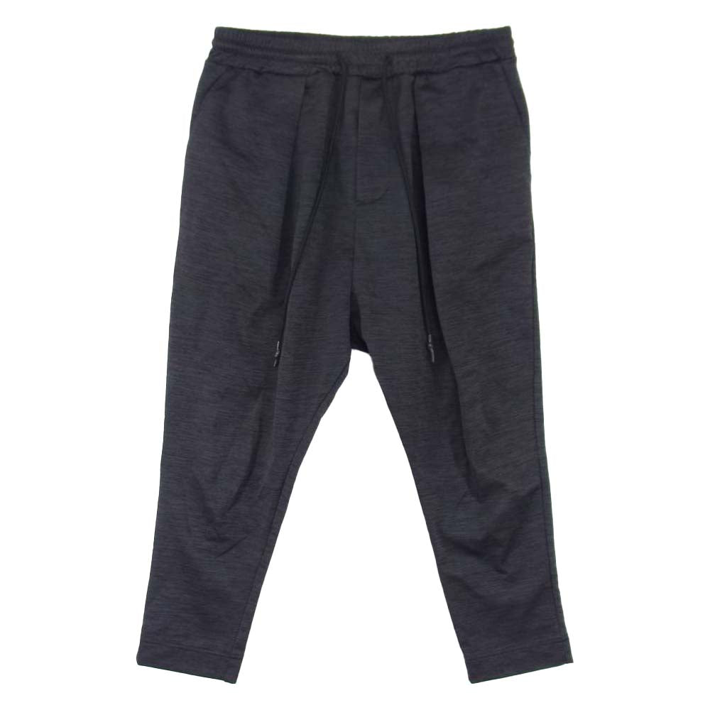 ripvanwinkle リップヴァンウィンクル 19SS RW-113 CROPPED JERSEY クロップド ジャージー パンツ ブラック系 3【中古】
