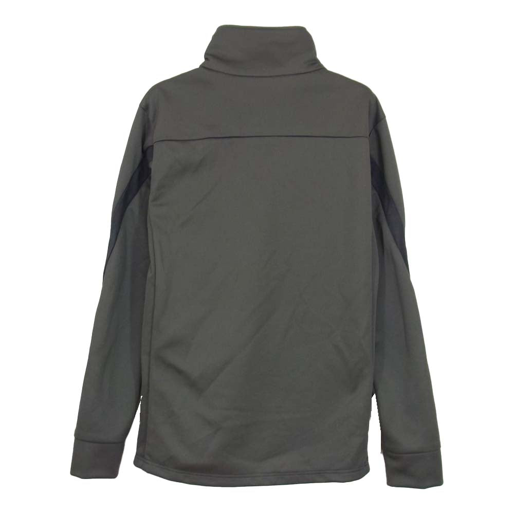 ripvanwinkle リップヴァンウィンクル 20SS RW-229 LEATHER LINE JERSEY JACKET ヌバックレザー切替 ジャージー トラック ジャケット グレー系 4【中古】