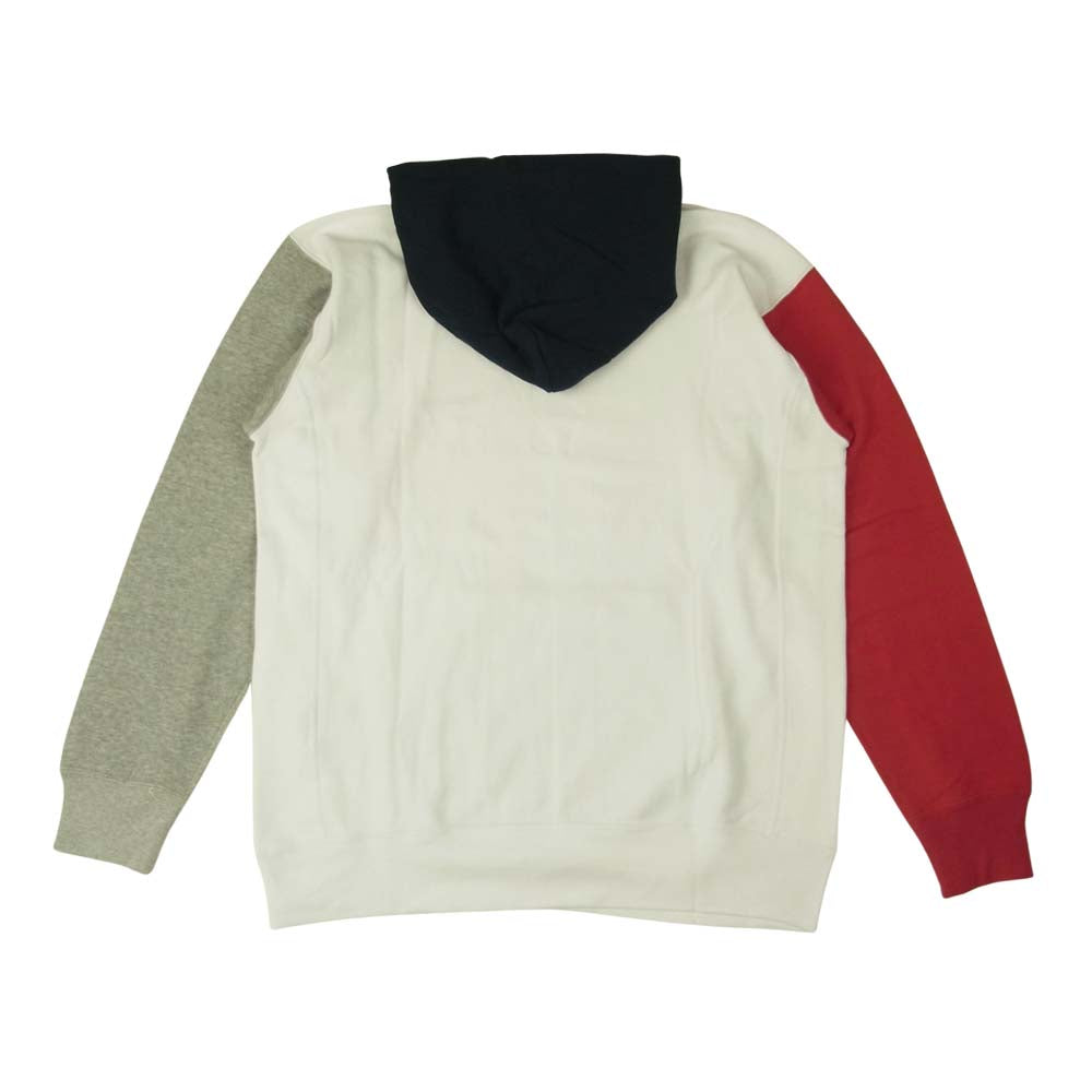 Champion チャンピオン C3-T109 REVERSE WEAVE リバースウィーブ フーデッド スウェット シャツ プルオーバー パーカー XL ホワイト系 XL【新古品】【未使用】【中古】