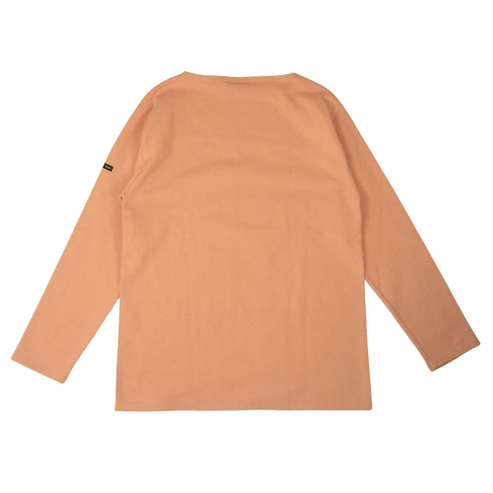 SAINT JAMES セントジェームス OUESSANT U A ウエッソン ボートネック 長袖シャツ T5 オレンジ オレンジ系 T5【新古品】【未使用】【中古】