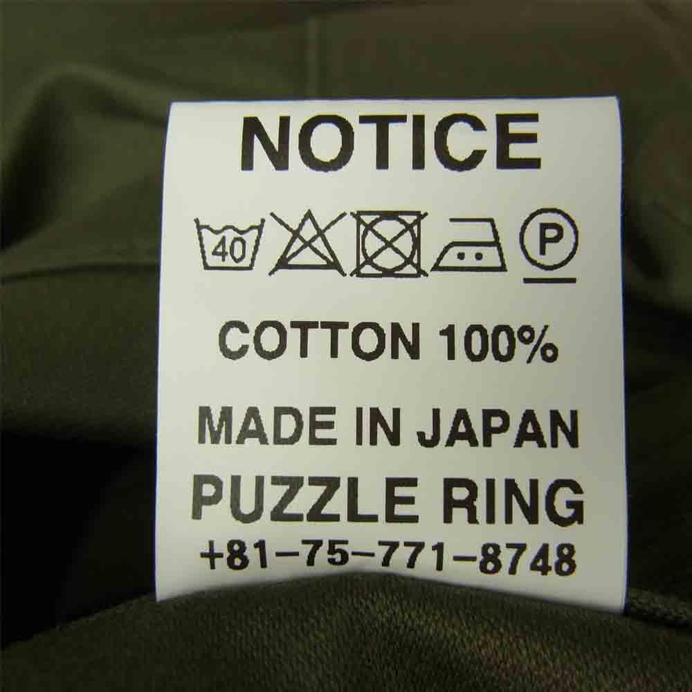 SASAFRAS ササフラス SF-211828 OVERGROWN FATIGUE PANTS ファティーグ パンツ カーキ系 L【新古品】【未使用】【中古】