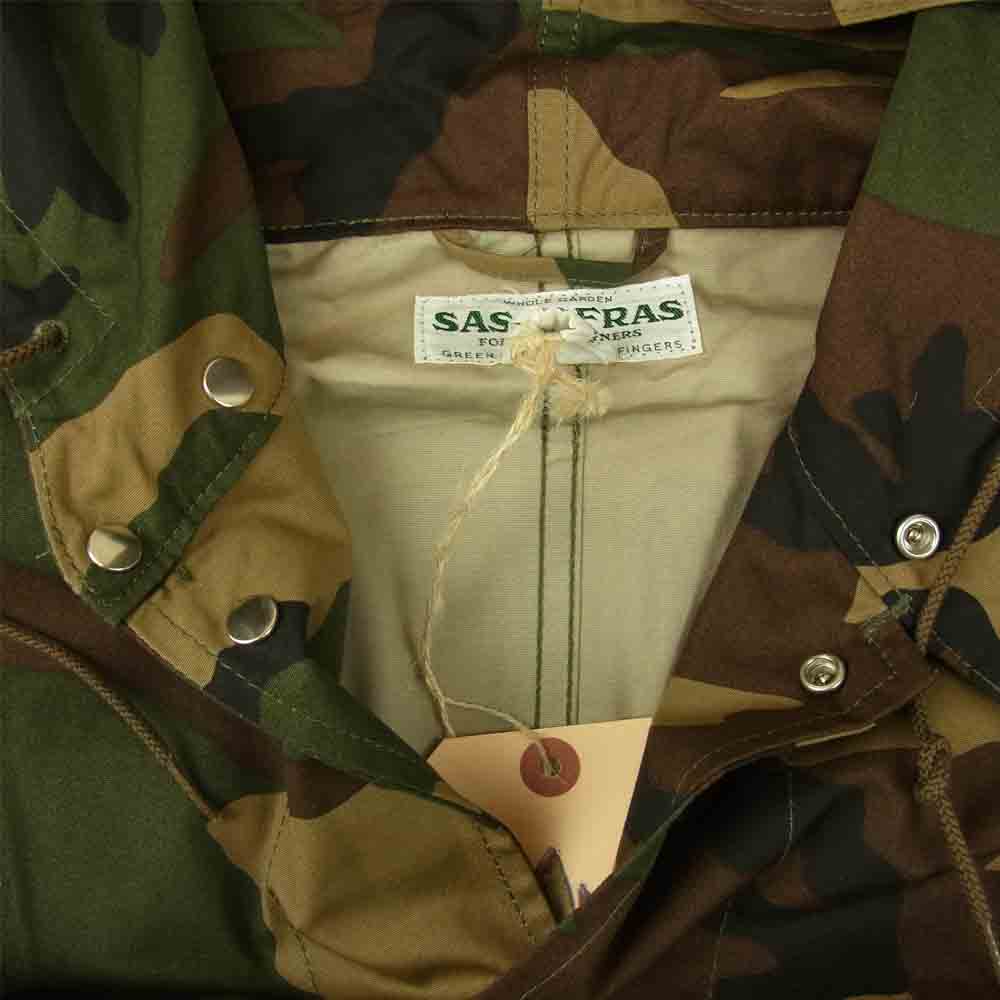 SASAFRAS ササフラス SF-181296 Seeds Carry Bud Jacket Weeds Poplin シーズ キャリー バド カモフラ ミリタリー ジャケット  マルチカラー系 S【新古品】【未使用】【中古】