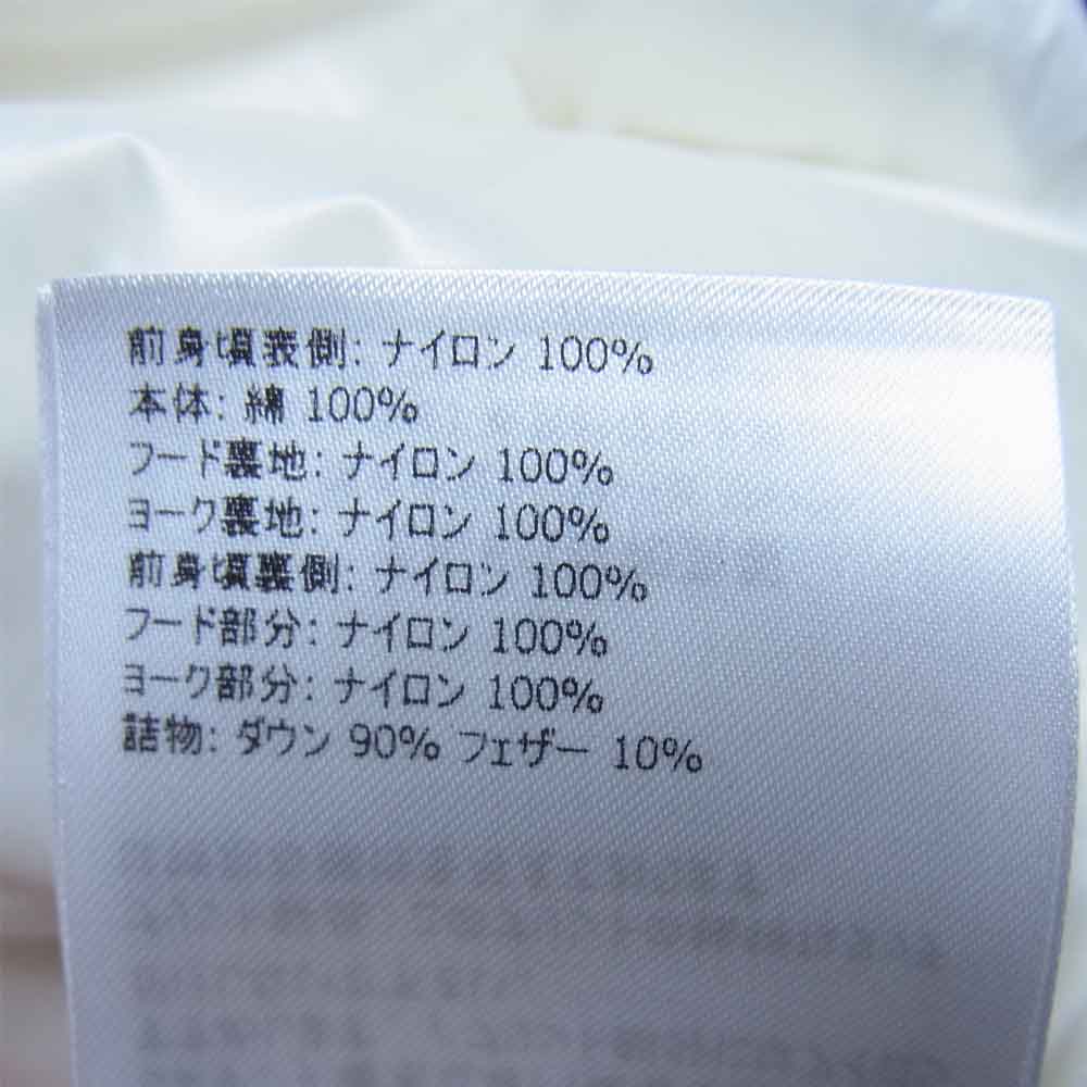 MONCLER モンクレール CARDIGAN TRICOT  ニット 切替 ダウンジャケット ホワイト系 M【中古】