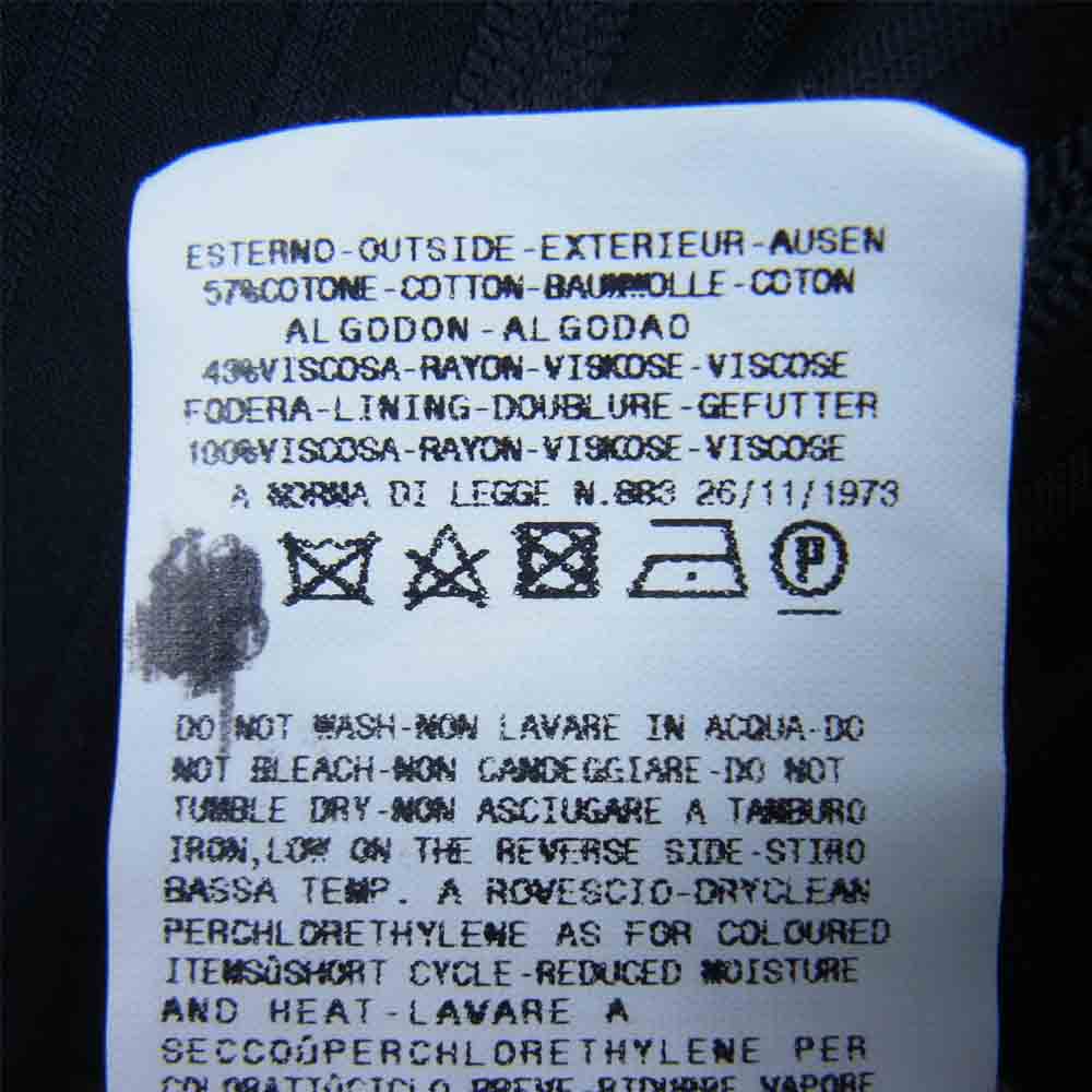 Just Cavalli ジャストカヴァリ ストライプ 1B テーラードジャケット ブラック系 50【中古】