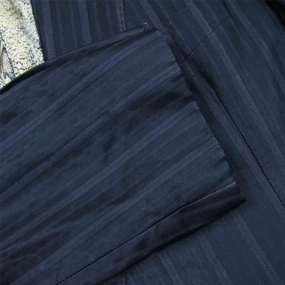 Just Cavalli ジャストカヴァリ ストライプ 1B テーラードジャケット ブラック系 50【中古】