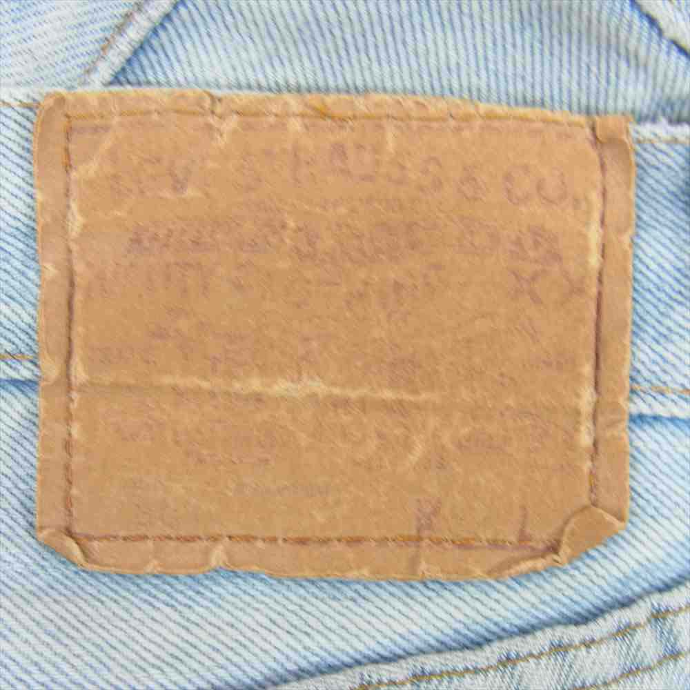 Levi's リーバイス 501 オリジナル 66後期 スモールe デニム パンツ インディゴブルー系 サイズ表記無【中古】