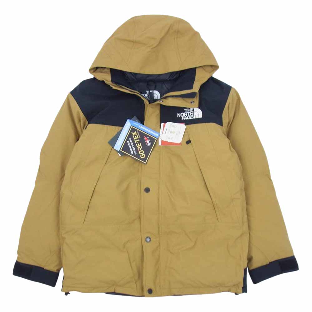 THE NORTH FACE ノースフェイス ND91930 MOUNTAIN DOWN JACKET マウンテン ダウン ジャケット GORE-TEX ゴアテックス パーカー BK ブリティッシュカーキ L【新古品】【未使用】【中古】