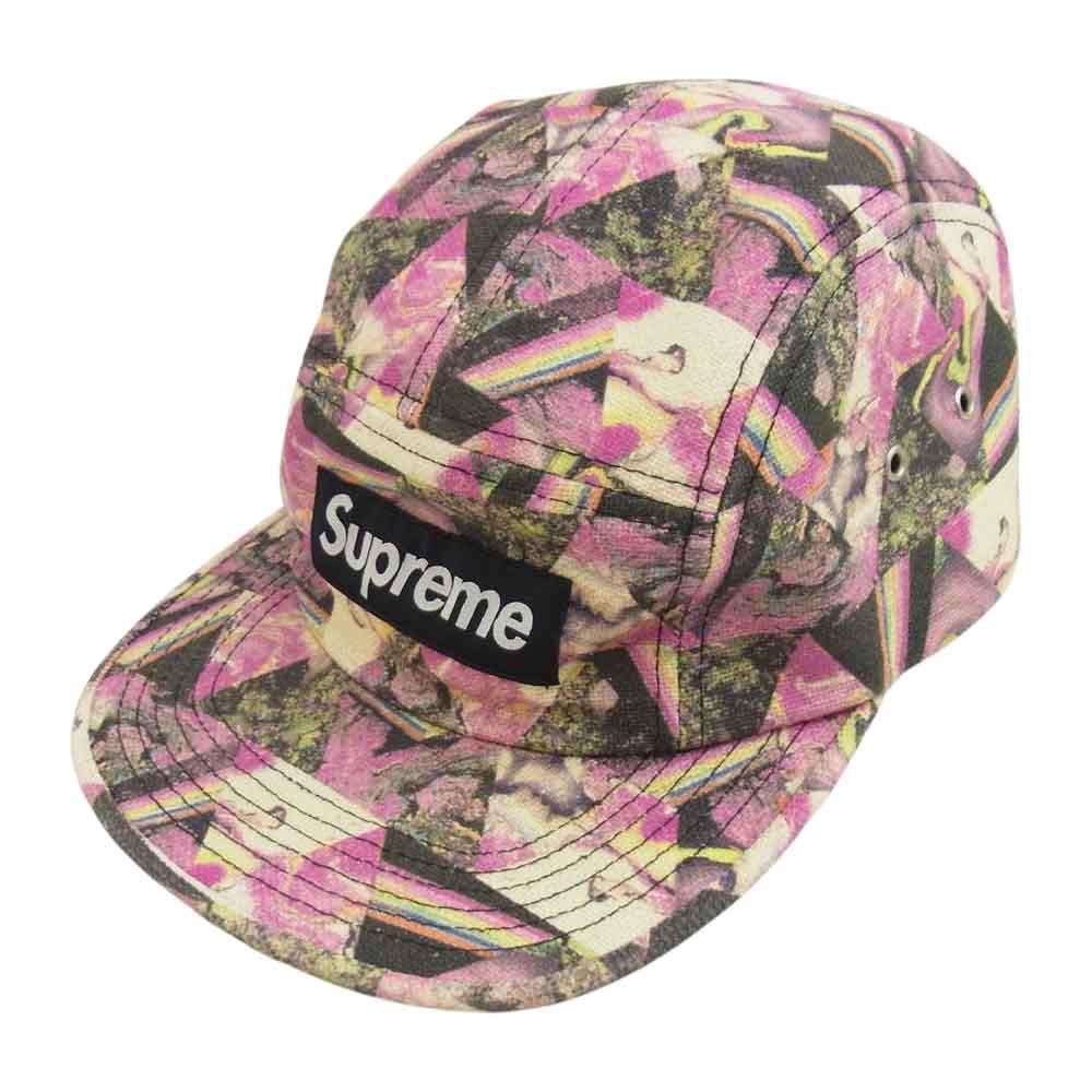 Supreme シュプリーム 13AW Liberty Thorgerson Camp Cap リベルティ ソーガーソン キャンプ キャップ ピンク系【中古】