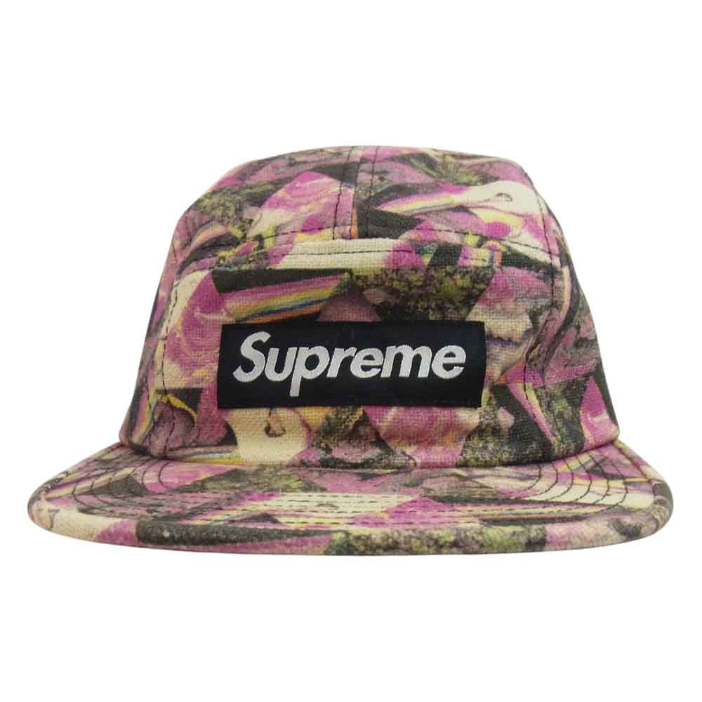 Supreme シュプリーム 13AW Liberty Thorgerson Camp Cap リベルティ ソーガーソン キャンプ キャップ ピンク系【中古】