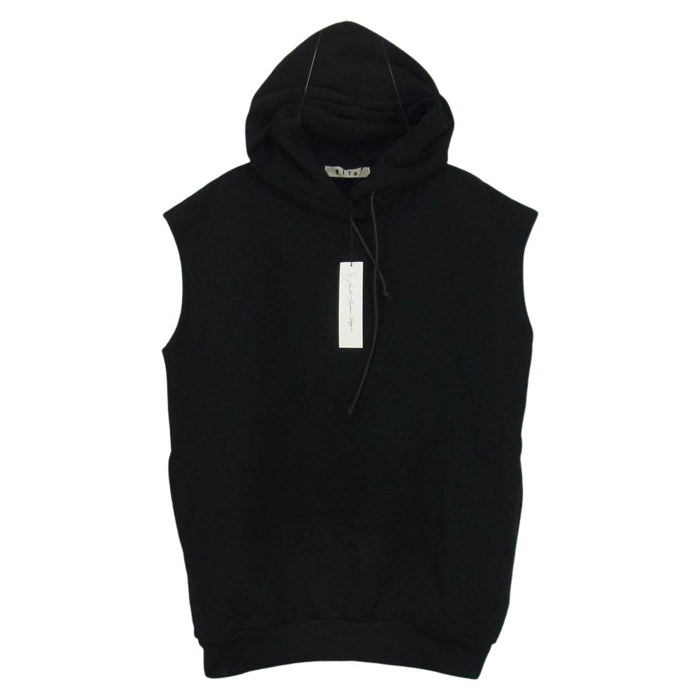 リタ NOSLEEVE BIG HOODIE ノースリーブ パーカー  ブラック系 F【新古品】【未使用】【中古】