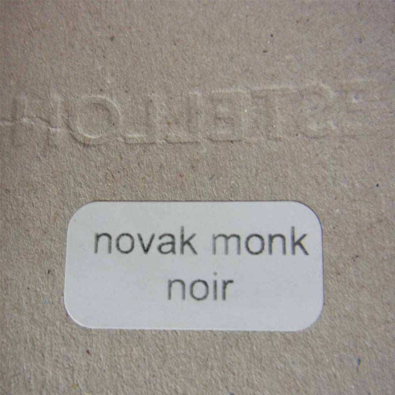 エステロン NOVAK MONK 2WAY ショルダー ハンド バッグ  ブラック系【新古品】【未使用】【中古】