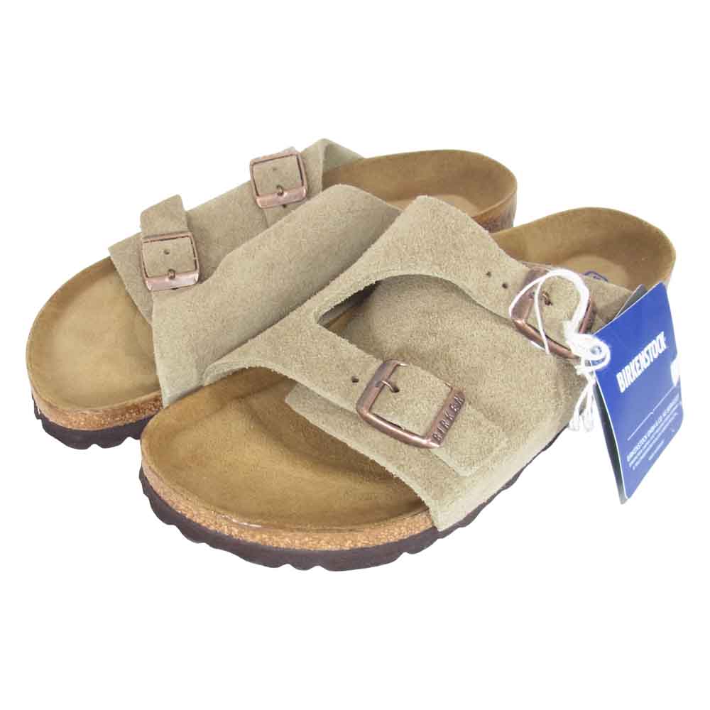 BIRKENSTOCK ビルケンシュトック 1009533 ZURICH BS チューリッヒ ストラップ サンダル ベージュ系 36【新古品】【未使用】【中古】