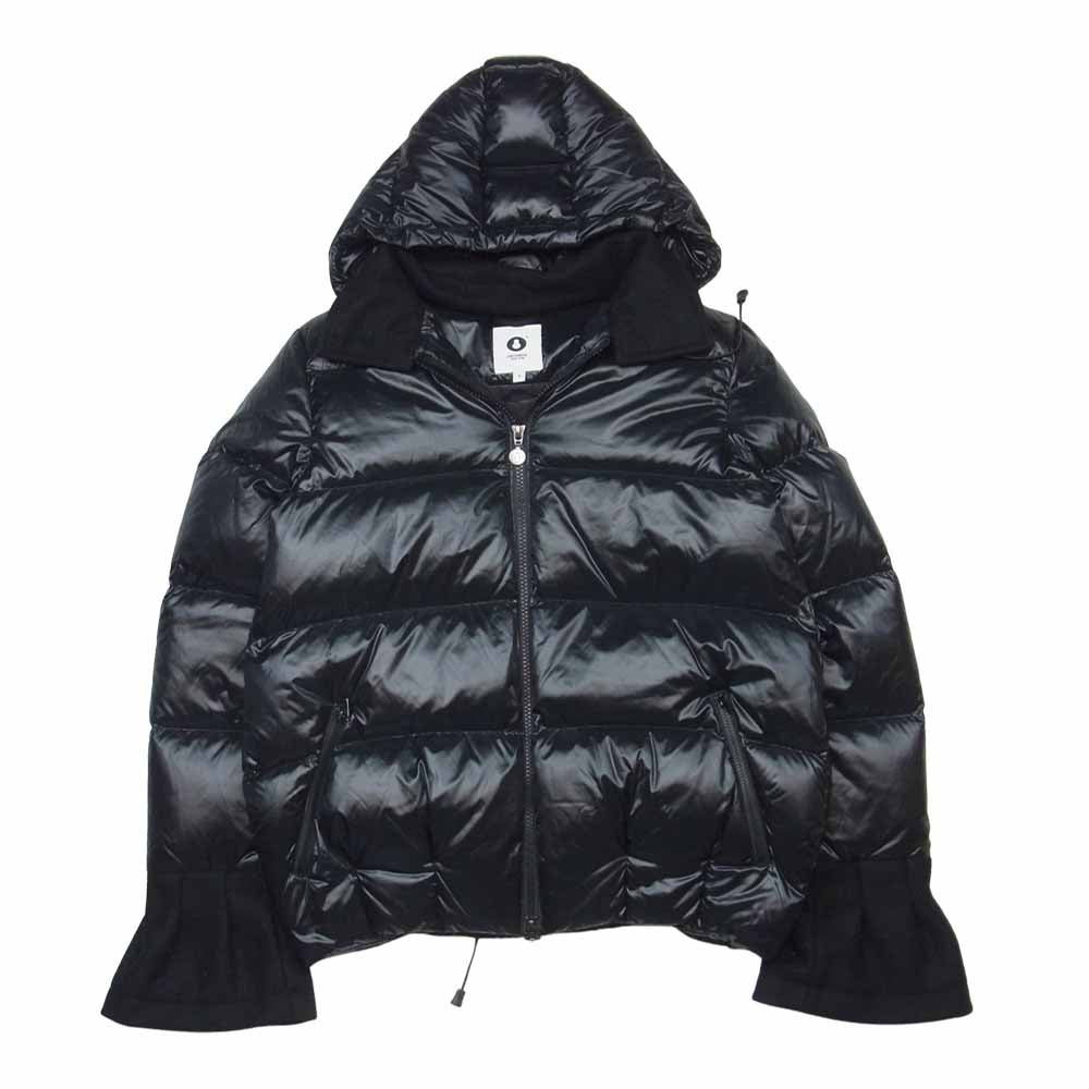 スノーマンニューヨーク 65S048 ジップアップ ダウン ジャケット ベトナム製 ブラック系 S【中古】