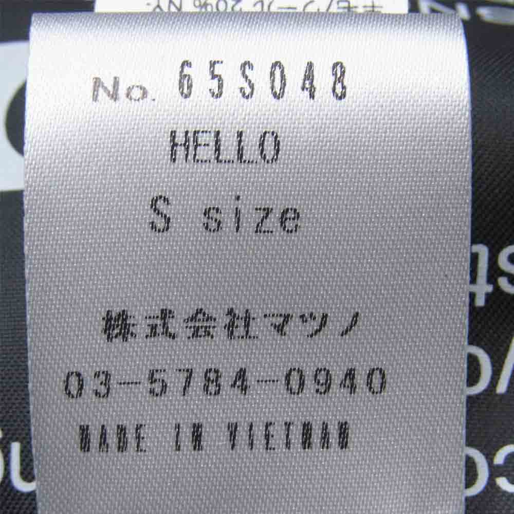 スノーマンニューヨーク 65S048 ジップアップ ダウン ジャケット ベトナム製 ブラック系 S【中古】
