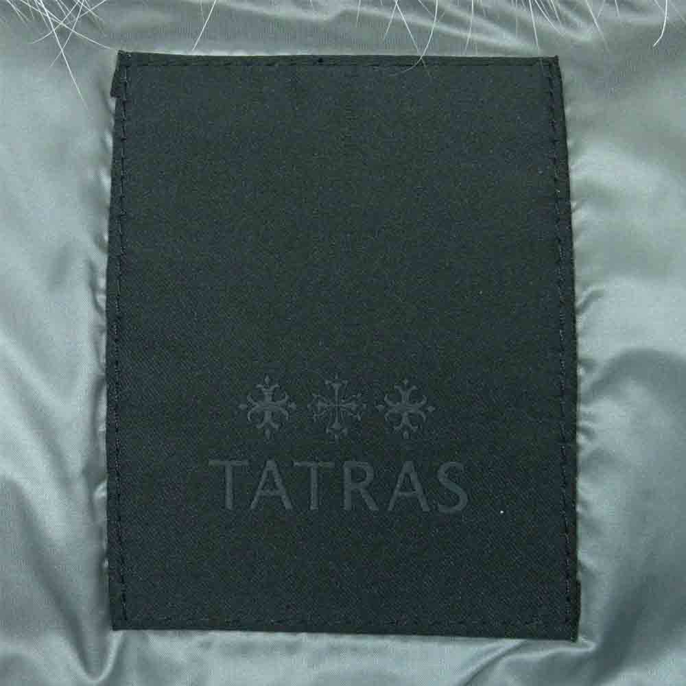 TATRAS タトラス LTA19A4572 国内正規品 LUSERA ルセラ ラクーンファー ダウン ベスト グレー系 02【中古】