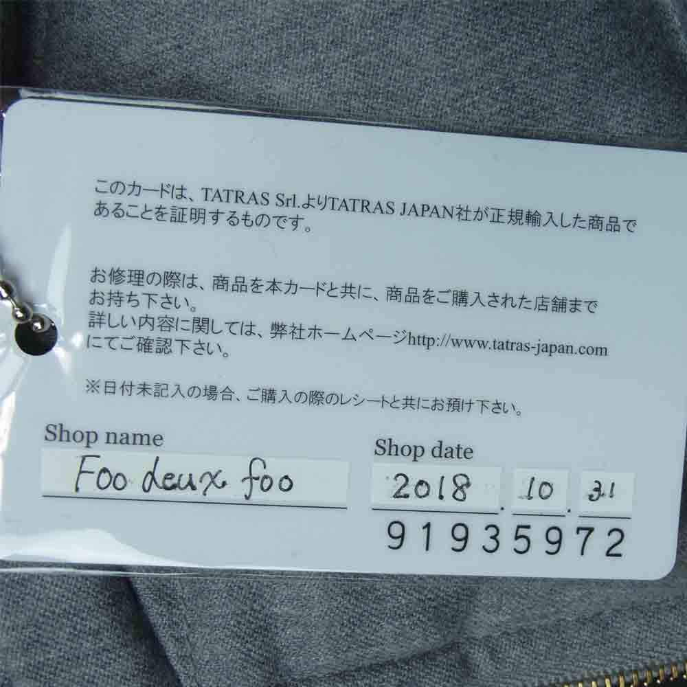 TATRAS タトラス LTA19A4572 国内正規品 LUSERA ルセラ ラクーンファー ダウン ベスト グレー系 02【中古】