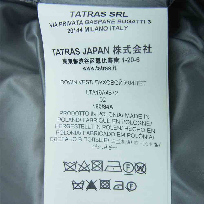 TATRAS タトラス LTA19A4572 国内正規品 LUSERA ルセラ ラクーンファー